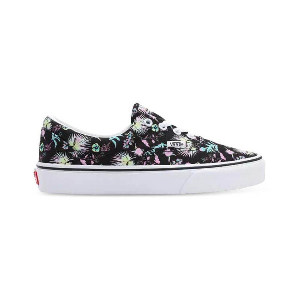 Vans Era (Paradise Floral) Black True White - 50-50 Skate Shop