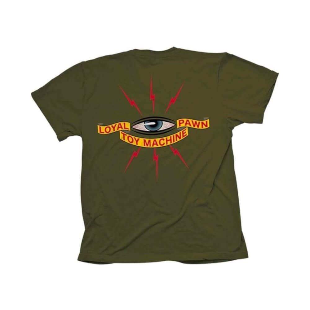 Toy Machine Loyal Tee Military Green - 50-50 Skate Shop