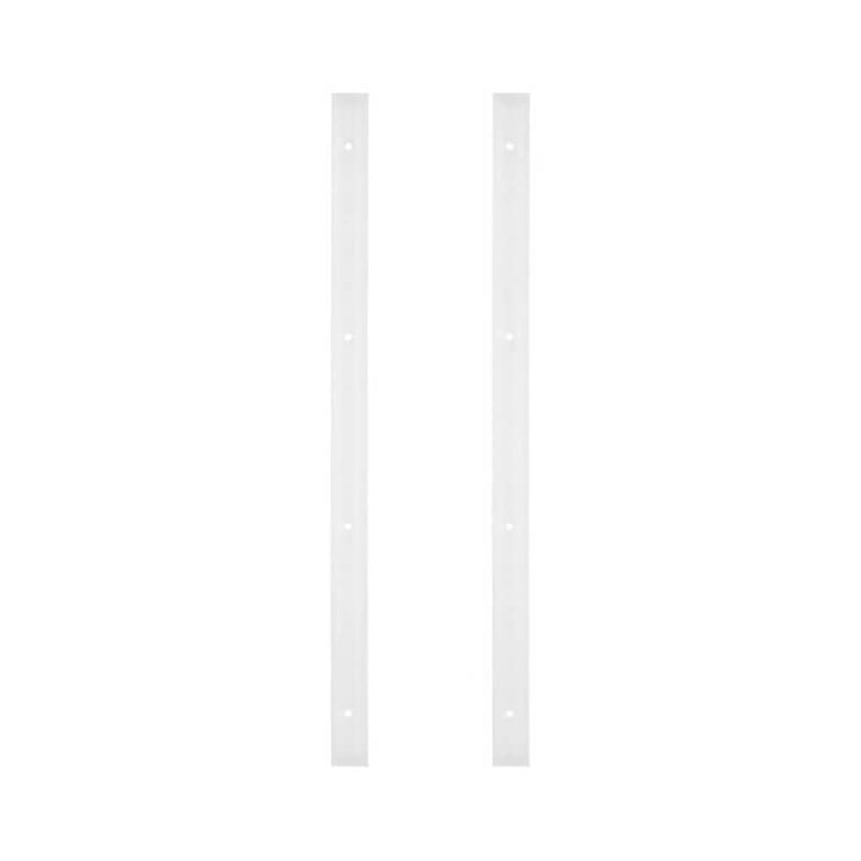 New Deal Skateboard Rails White - 50-50 Skate Shop