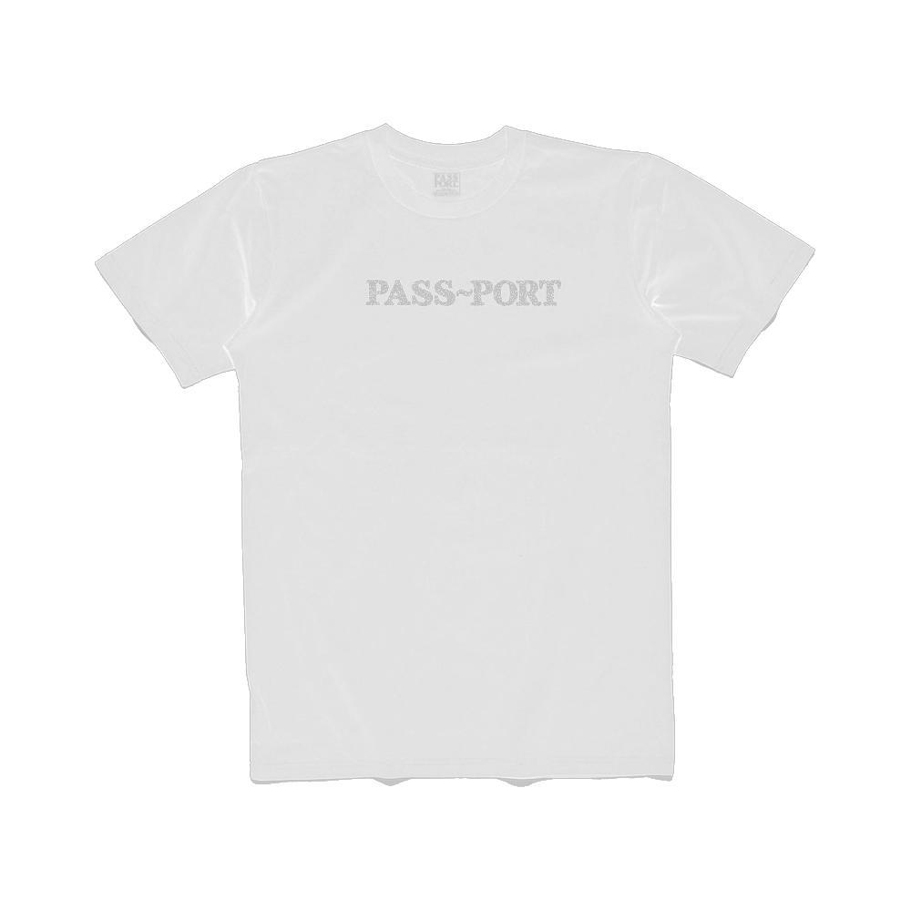 Passport Official Sweaty Embroid Tee Black - 50-50 Skate Shop