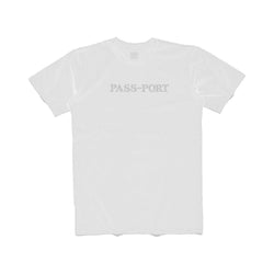 Passport Official Sweaty Embroid Tee Black - 50-50 Skate Shop