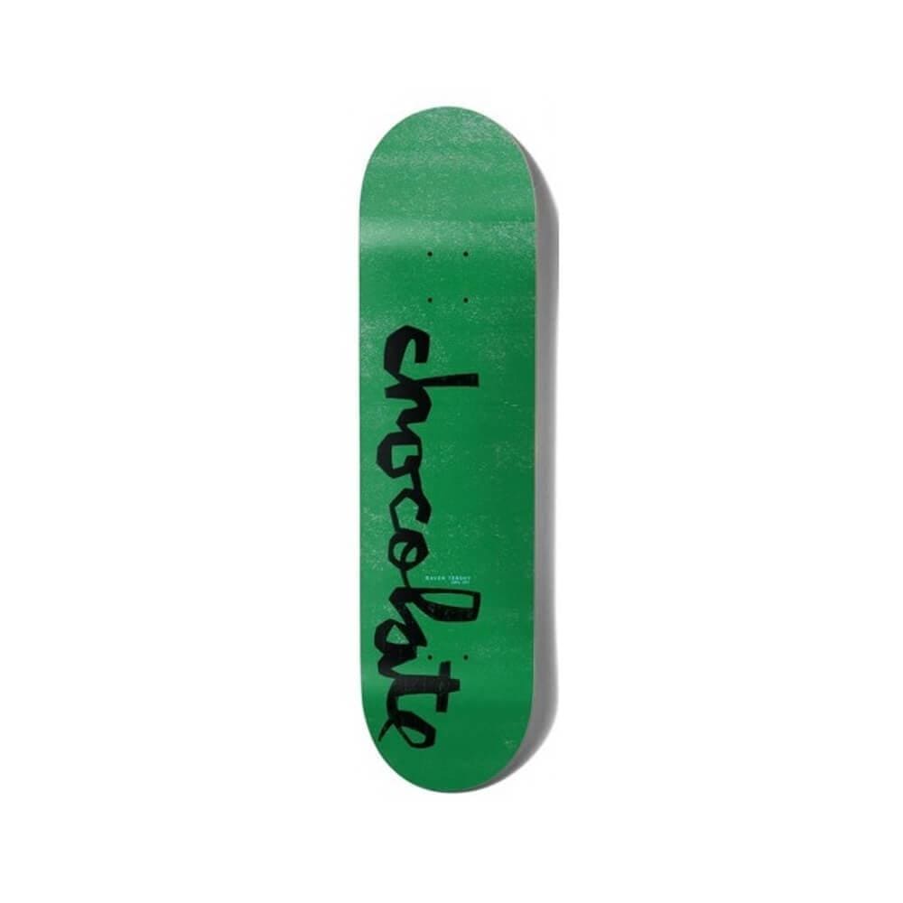 Chocolate Skateboard Deck OG Chunk WR40 Raven Tershy 8.5" x 32" Green 14.25" WB - 50-50 Skate Shop