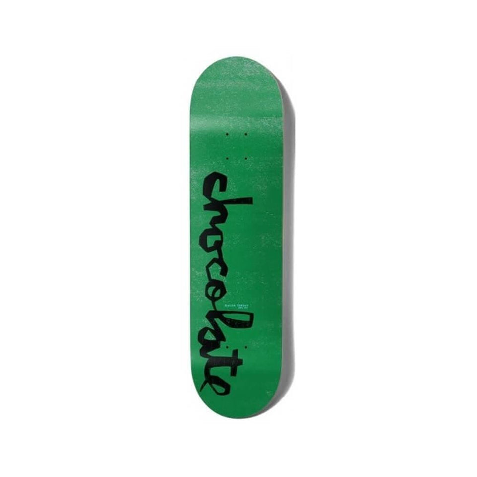 Chocolate Skateboard Deck OG Chunk WR40 Raven Tershy 8.5" x 32" Green 14.25" WB - 50-50 Skate Shop