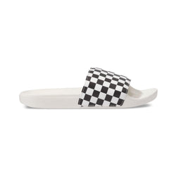 Vans Womens Slide On (Checkerboard) White Black - 50-50 Skate Shop