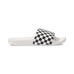 Vans Womens Slide On (Checkerboard) White Black - 50-50 Skate Shop