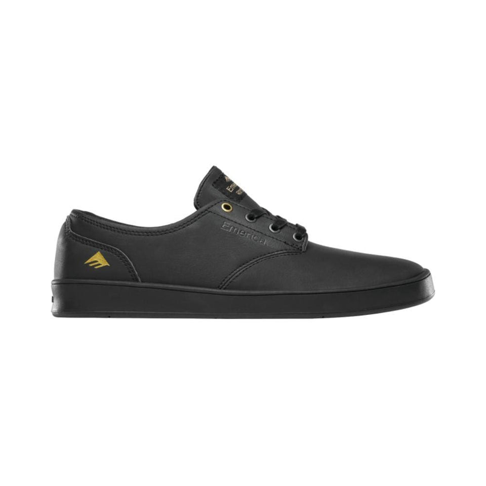 Emerica Mens The Romero Laced Black Vegan Leather - 50-50 Skate Shop