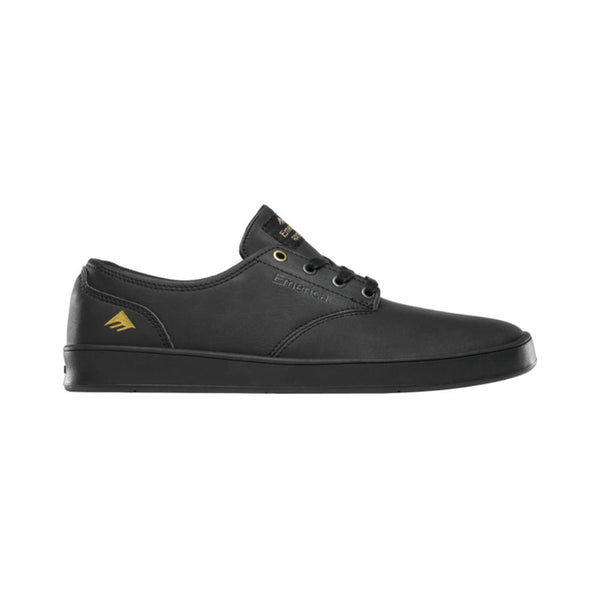 Emerica Mens The Romero Laced Black Vegan Leather - 50-50 Skate Shop