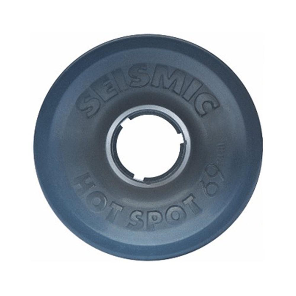 Seismic Skateboard Wheels Hot Spot 69mm x 84A Smoke Black ops - Set of 4 - 50-50 Skate Shop