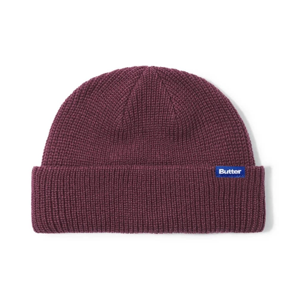 Butter Goods Wharfie Beanie Berry Royal OSFA - 50-50 Skate Shop