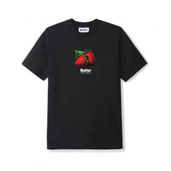 Butter Goods Berries Tee Black - 50-50 Skate Shop