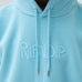 Ripndip Hoodie Rubber Logo Light Blue - 50-50 Skate Shop