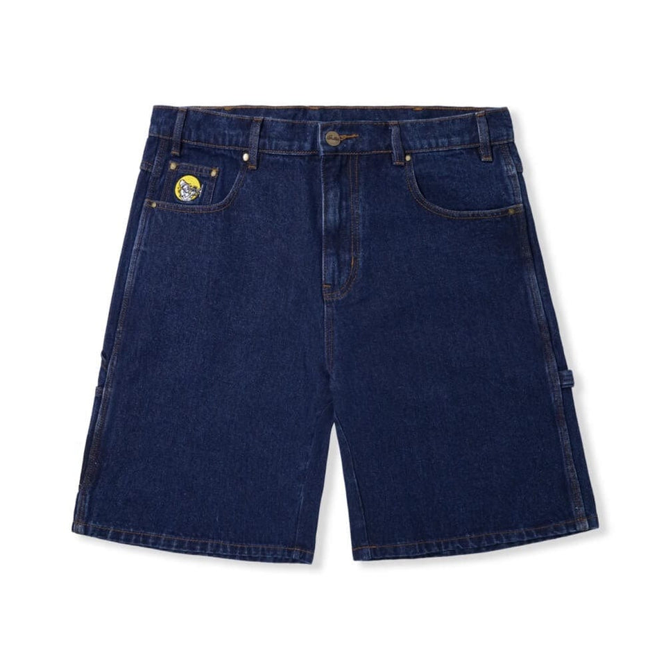 Butter Goods Brass Worker Denim Shorts Dark Indigo - 50-50 Skate Shop