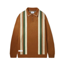 Butter Goods Bowler Knit Sweater Brown - 50-50 Skate Shop