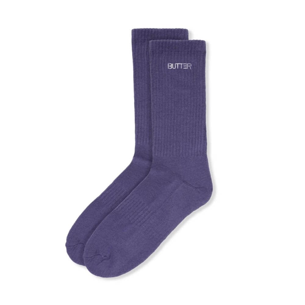 Butter Goods Equipt Socks Dusk Purple OSFA - 50-50 Skate Shop
