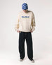 Butter Goods Crewneck Equipment Embroidered Oak - 50-50 Skate Shop