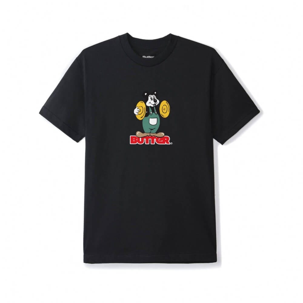 Butter Goods Cymbals Tee Black - 50-50 Skate Shop