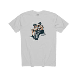 Passport Friendly Tee White - 50-50 Skate Shop