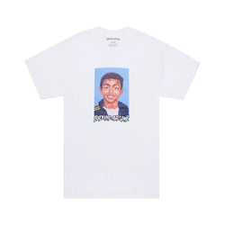 Fucking Awesome Skate Sage Felt CP Tee White - 50-50 Skate Shop