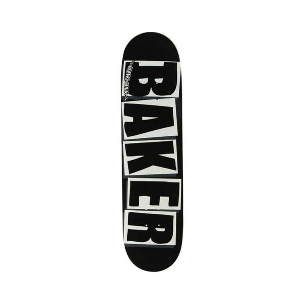 Baker Deck Team OG Logo Black White 8.475" x 31.875" Mellow Concave - 50-50 Skate Shop