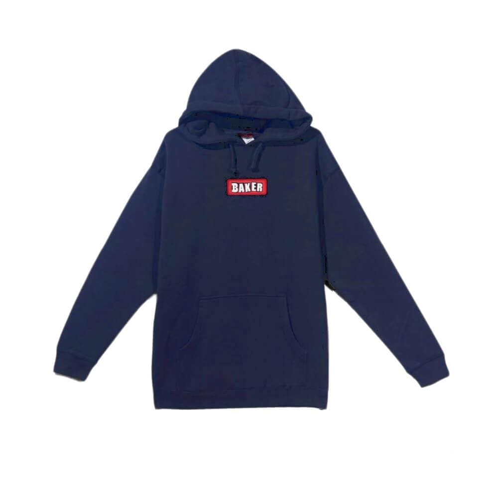 Baker Hoodie Patch Navy - 50-50 Skate Shop