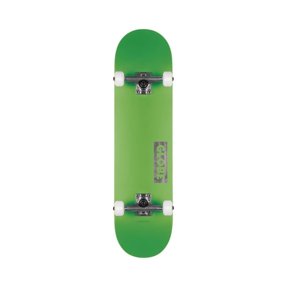 Globe Skateboard Complete Goodstock 8.0" x 31.63" 14" WB  Neon Green - 50-50 Skate Shop