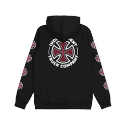 Independent Repeat Cross Youth Pop Hoodie Black - 50-50 Skate Shop
