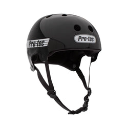 Pro Tec Old School Certified Bike Skate Helmet Gloss Black - 50-50 Skate Shop