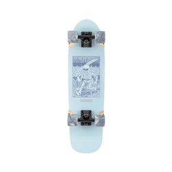 Landyachtz Skateboard Complete Dinghy Adventure Skeleton Blue 28.5