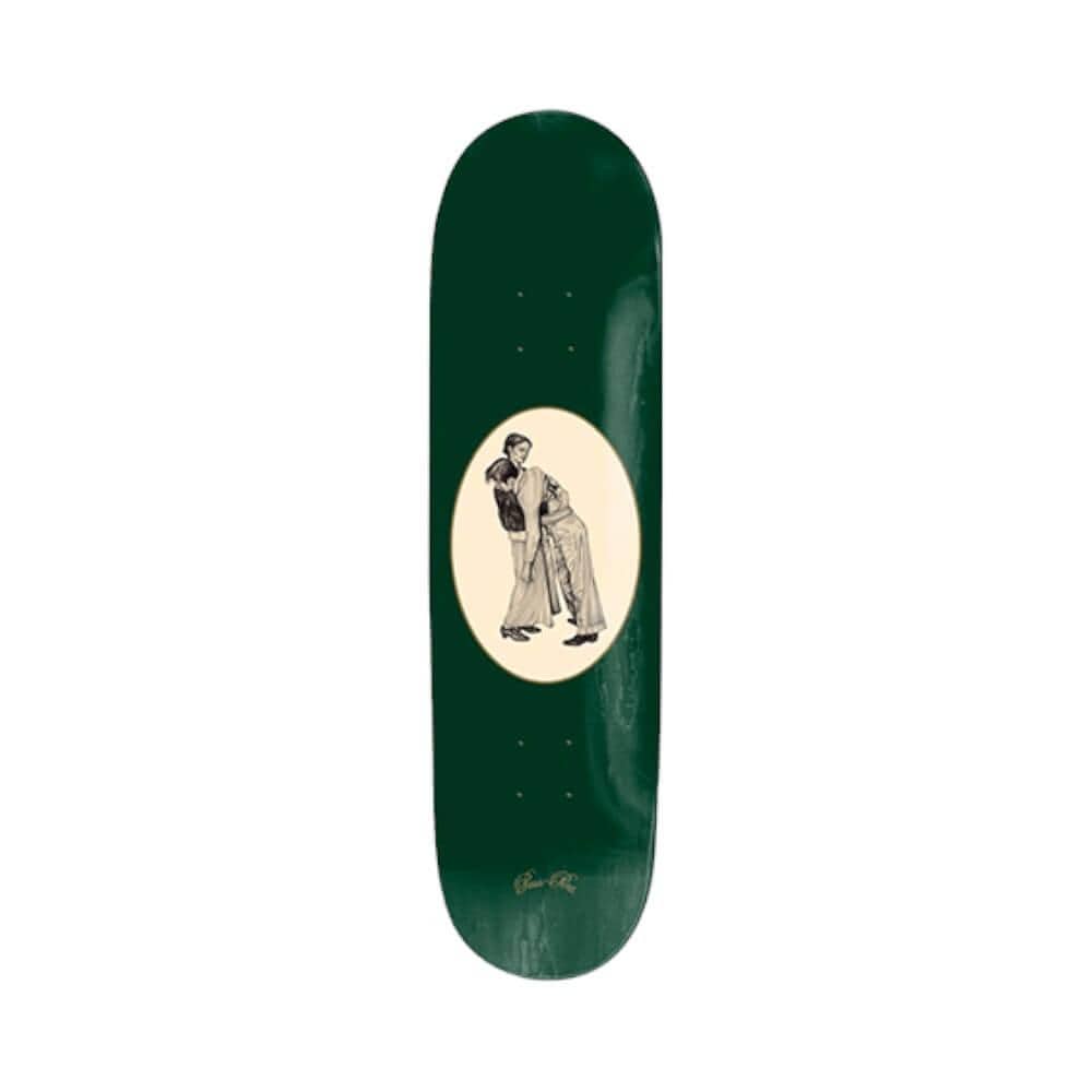Passport Skateboard Deck Dancer Series 8.25" x 31.7" Green 14.25" WB - 50-50 Skate Shop