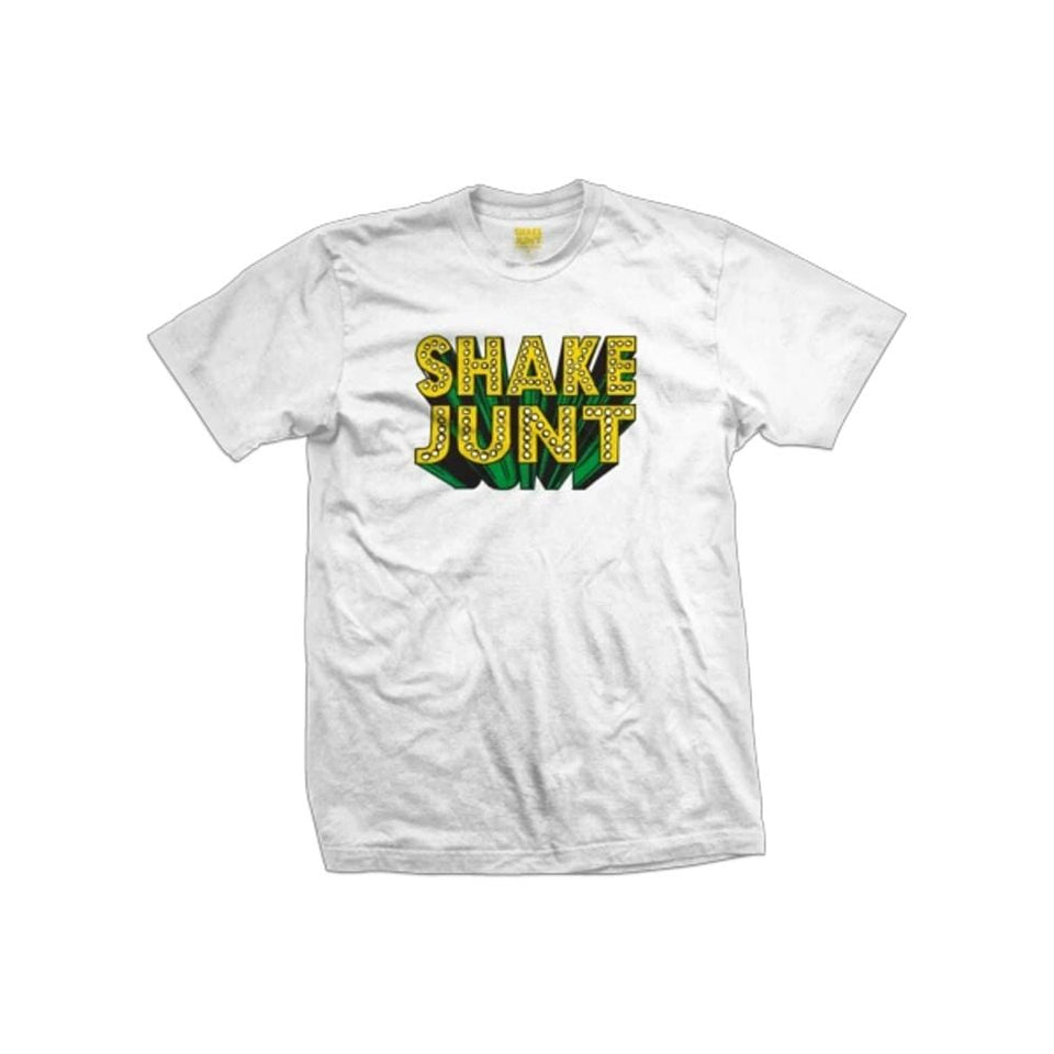 Shake Junt Tee Blockbuster White - 50-50 Skate Shop