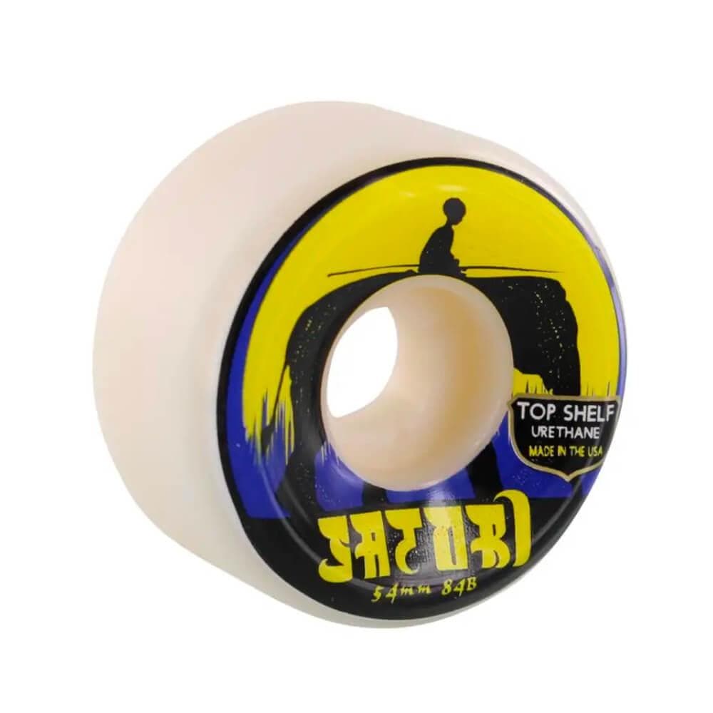 Satori Skateboard Wheels Elephant Series Top Shelf Urethane 84B (Conical) 54mm - Set of 4 - 50-50 Skate Shop