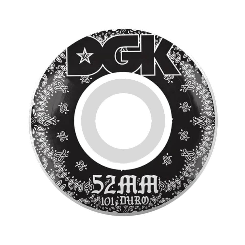 DGK Skateboard Wheels Paisley 52mm 101a - 50-50 Skate Shop