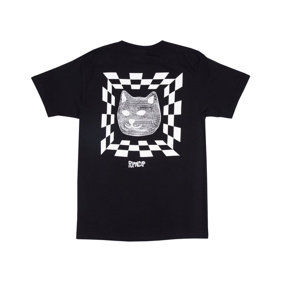 Ripndip Illusion Tee Black - 50-50 Skate Shop