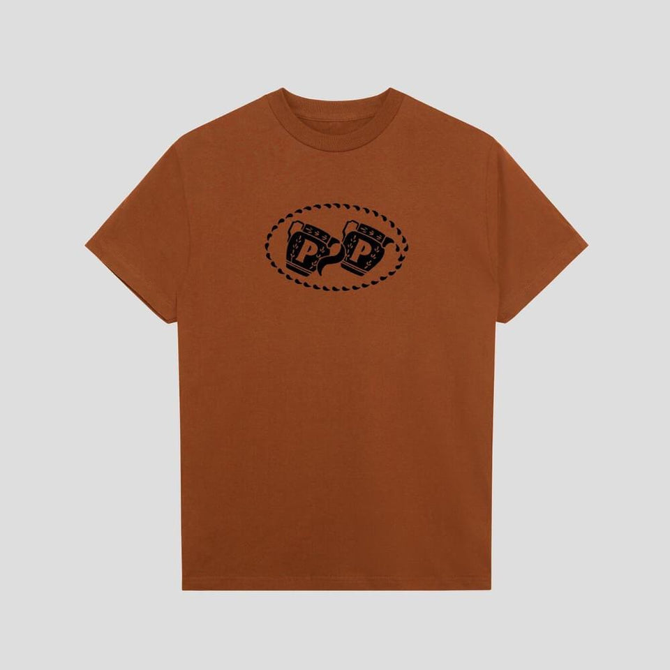 Passport Skate Vessel Tee Texas Orange - 50-50 Skate Shop