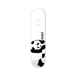 Enjoi Skateboard Deck Whitey Panda Logo Wide R7 8.25