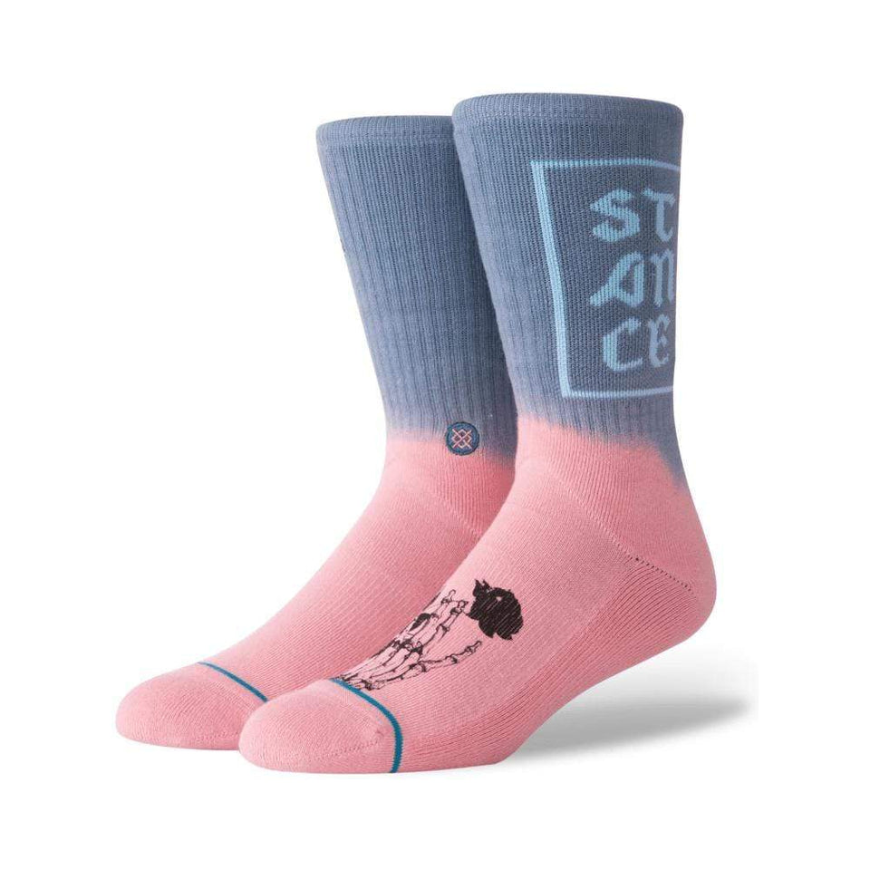 Stance Mens Goodbye Socks Pink - 50-50 Skate Shop