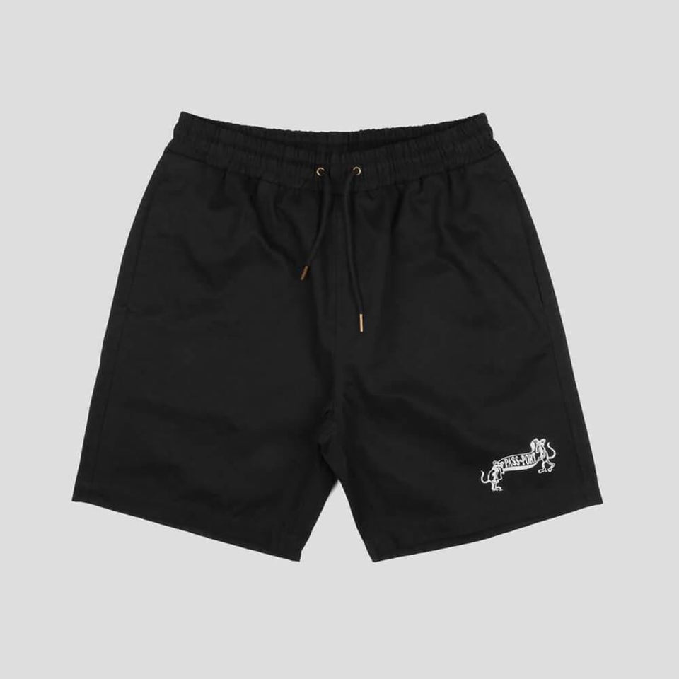 Passport Skate P-P Missing Tilde Shorts Black - 50-50 Skate Shop