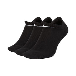 Nike SB Skate Everyday Cushioned No Show Socks Black White 3 Pack - 50-50 Skate Shop