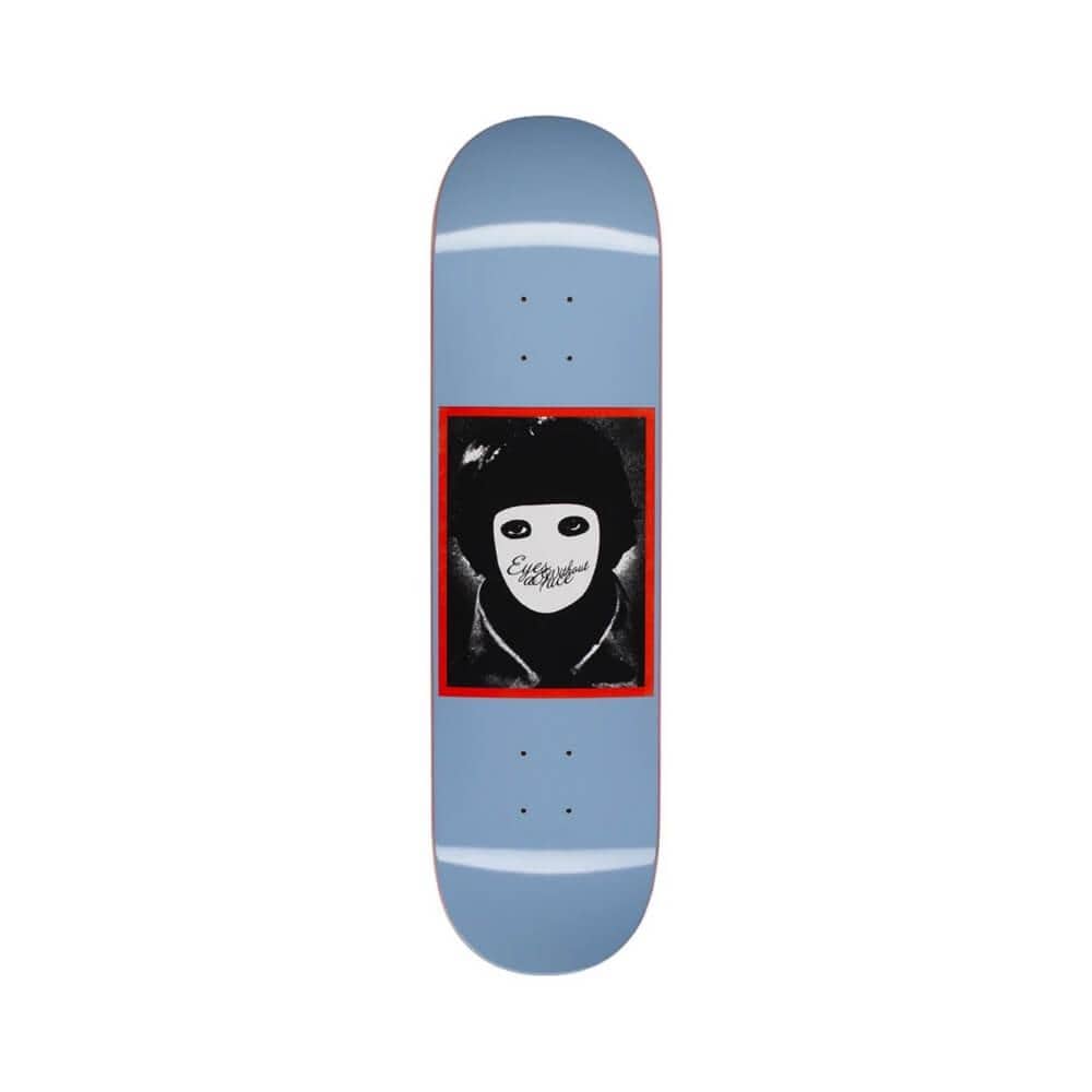 Hockey Skateboard Deck No Face 8.0" x 31.66" Blue 14" WB - 50-50 Skate Shop