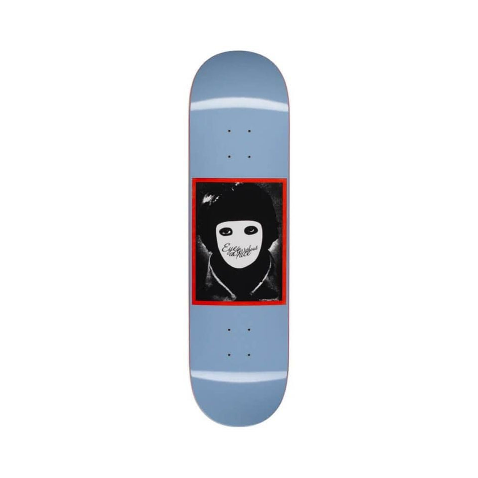 Hockey Skateboard Deck No Face 8.0" x 31.66" Blue 14" WB - 50-50 Skate Shop