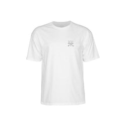Bones Wheels Tee Chester White - 50-50 Skate Shop