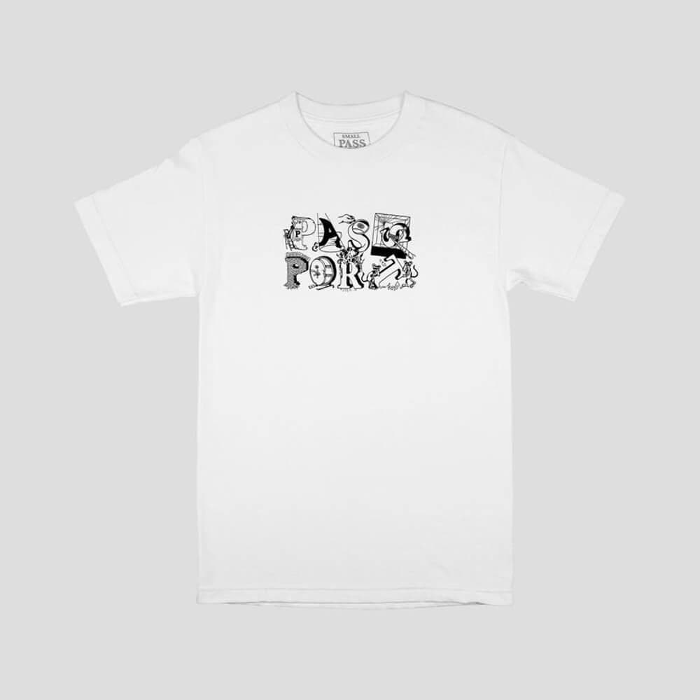 Passport Skate Loot Tee White - 50-50 Skate Shop