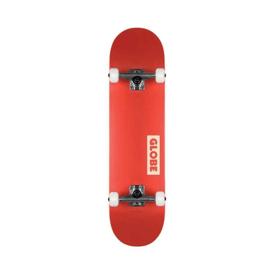 Globe Skateboard Complete Goodstock 7.75" x 31" Red 13.8" WB - 50-50 Skate Shop