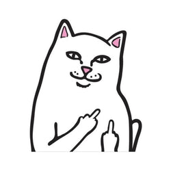 Ripndip Lord Nermal Sticker 10cm - 50-50 Skate Shop