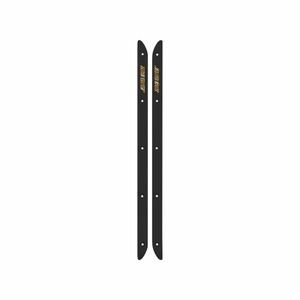 Santa Cruz Skateboard Slimline HSR Rails Black - Set of 2 - 50-50 Skate Shop