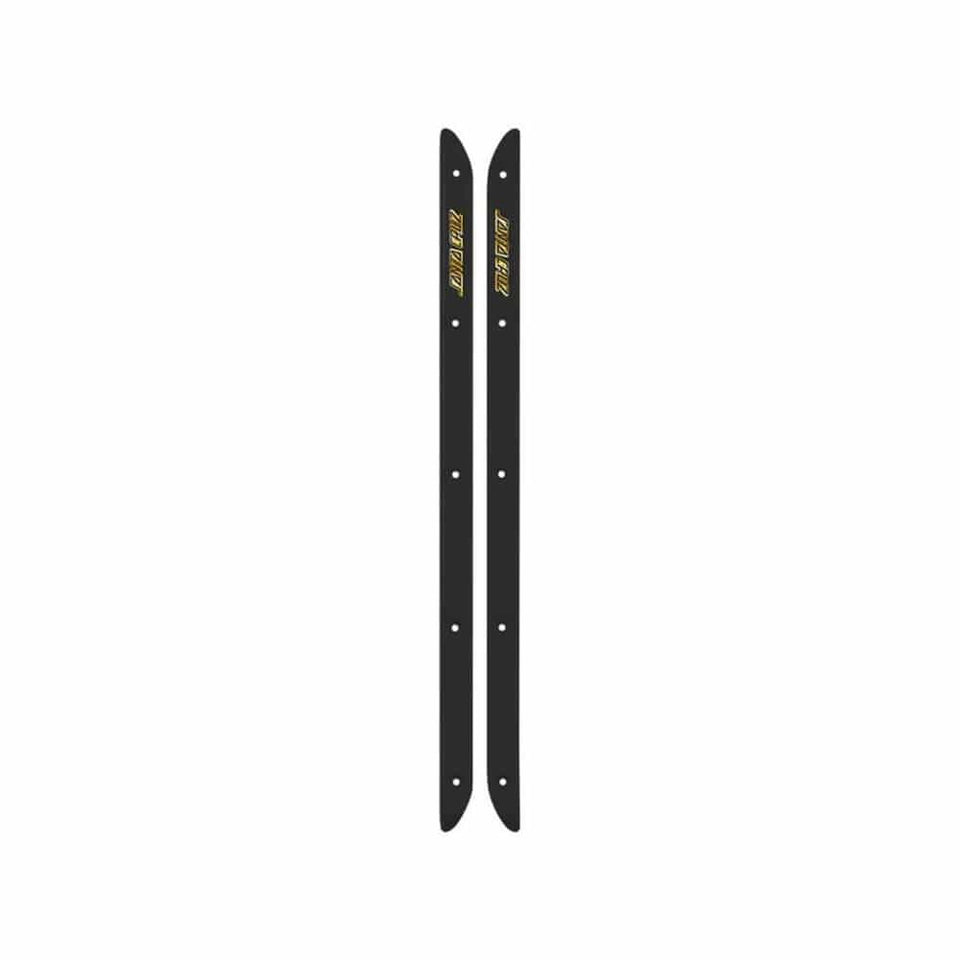 Santa Cruz Skateboard Slimline HSR Rails Black - Set of 2 - 50-50 Skate Shop