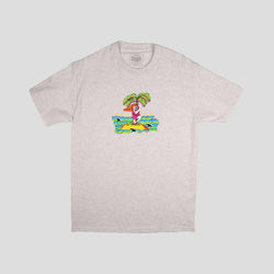 Passport Toby Zoates Darling Tee Ash - 50-50 Skate Shop