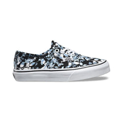 Vans Kids Authentic (Reverse Floral) Black True White - 50-50 Skate Shop