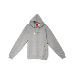 Baker Hoodie Brand Logo Heather Grey - 50-50 Skate Shop