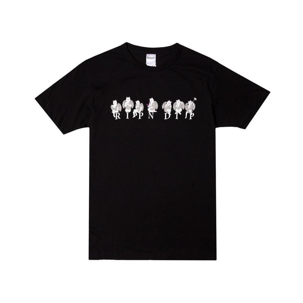Ripndip Statues Tee Black - 50-50 Skate Shop